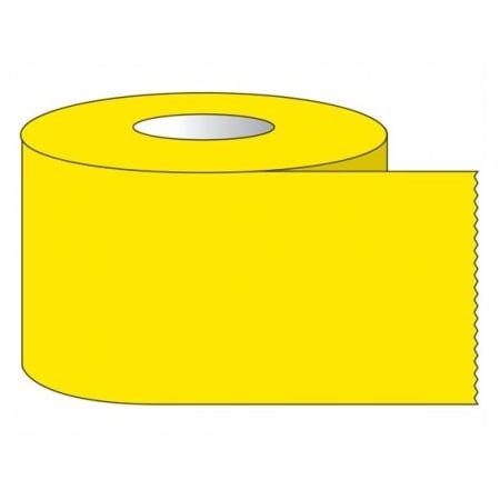 Shamrock Scientific RPI Lab Tape, 1" Core, 3/4" Wide, Yellow, 500" 563400-Y